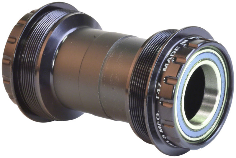 Load image into Gallery viewer, Wheels Manufacturing T47 Outboard Bottom Bracket 22/24mm SRAM/GXP Spindles ABEC-3 Bearings
