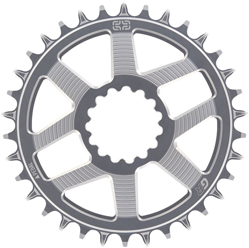 Load image into Gallery viewer, e*thirteen Helix Race GR Direct Mount Chainring - 34t For use Helix Race GR Crank BLK
