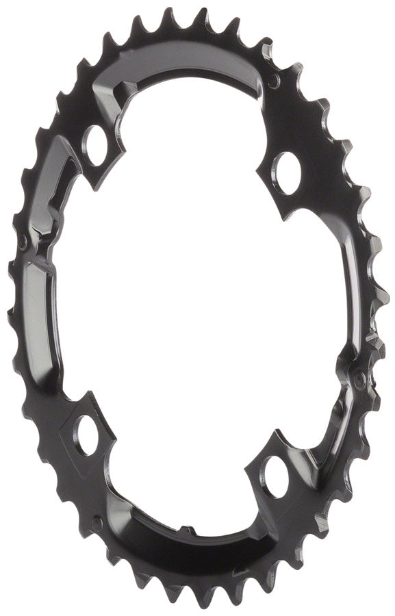 Load image into Gallery viewer, Shimano Deore M590 Chainring - 36t 104 BCD 4-Bolt 9-Speed Black
