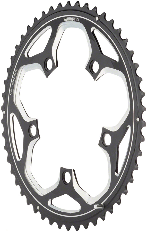 Load image into Gallery viewer, Shimano RS500 Chainring - 52t 110 BCD 5-Bolt 11-Speed Black
