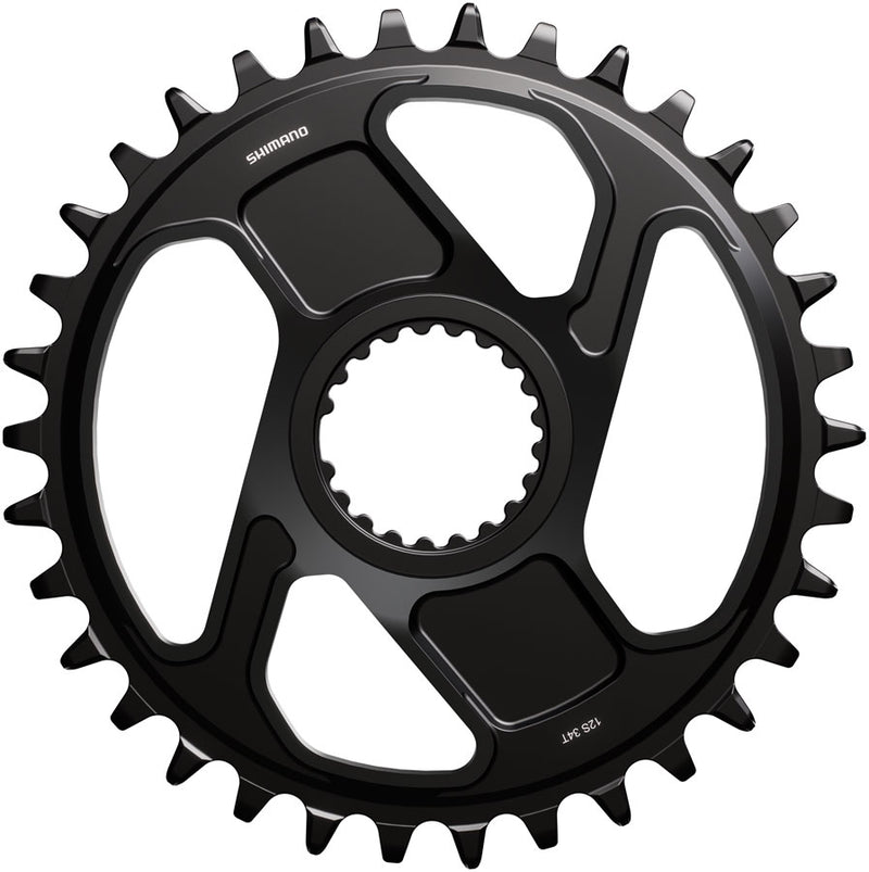 Load image into Gallery viewer, Shimano Deore XT SM-CRM86 1x Direct Mount Chainring - 34t Shimano Direct Mount For 12-Speed HG+ Chain Fits FC-M8200 Crank BLK
