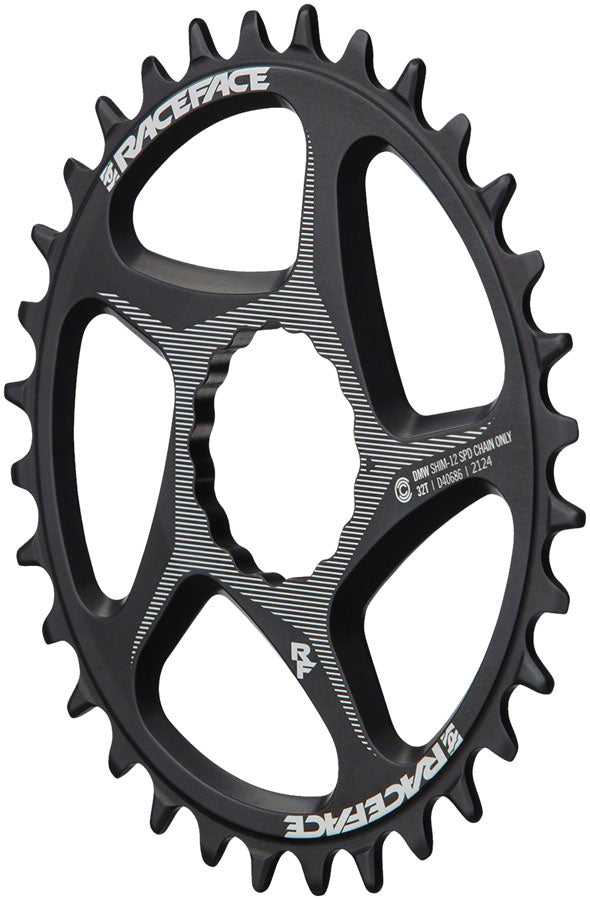 Load image into Gallery viewer, RaceFace Direct Mount Wide Chainring - 32t DM CINCH For Shimano 12-Speed HG+ Compatible Chain BLK
