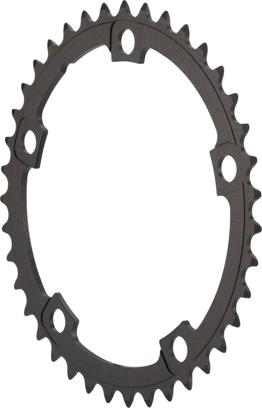 Full Speed Ahead Pro Road Chainring - 39t 130 BCD Aluminum N11 Black