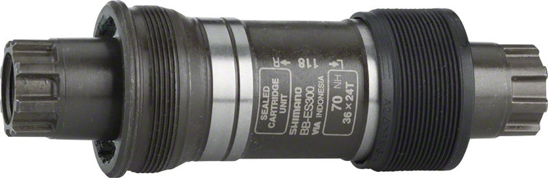 Load image into Gallery viewer, Shimano ES300 70 x 118mm Octalink V2 Spline Italian Bottom Bracket
