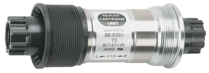 Load image into Gallery viewer, Shimano ES51 68 x 113mm Octalink V2 Spline English Bottom Bracket
