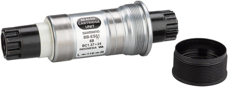 Load image into Gallery viewer, Shimano ES51 68 x 118mm Octalink V2 Spline English Bottom Bracket
