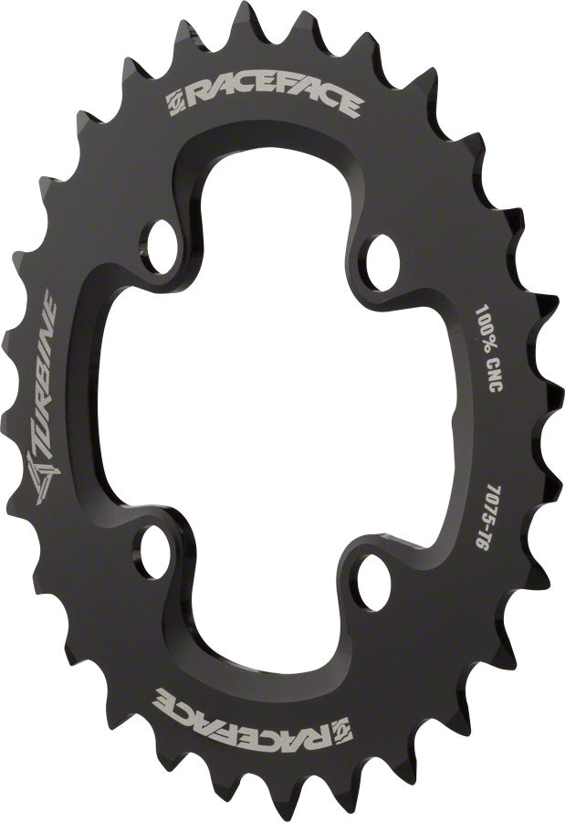 Load image into Gallery viewer, RaceFace Turbine 11-Speed Chainring: 64mm BCD 24t Black
