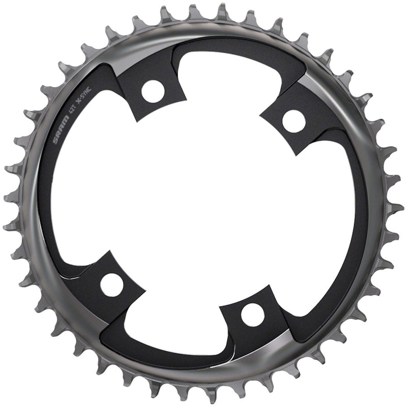 Load image into Gallery viewer, SRAM 40 Tooth 107mm BCD x 4-Bolt 1x12-Speed X-Sync Chainring Polar Gray
