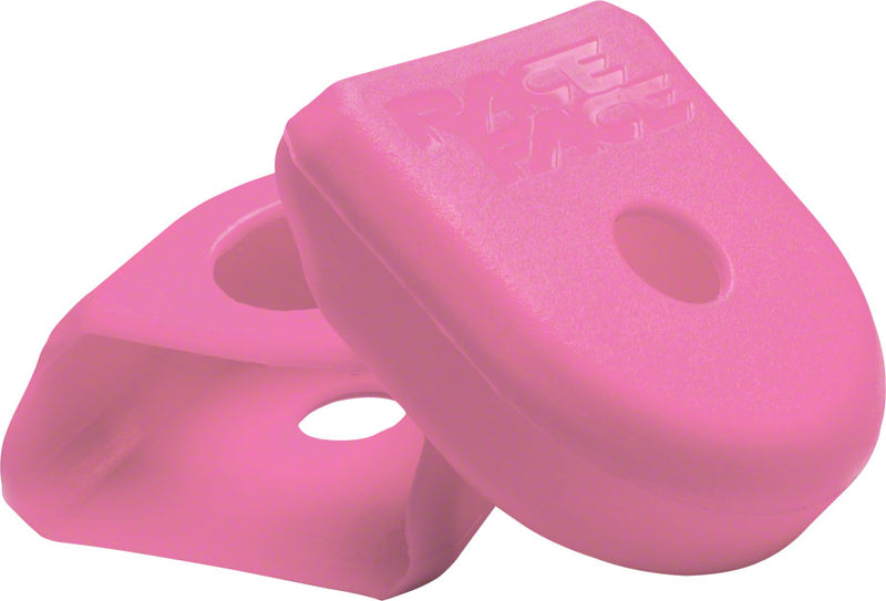 Load image into Gallery viewer, RaceFace Crank Boots: For Carbon Cranks 2-Pack Pink
