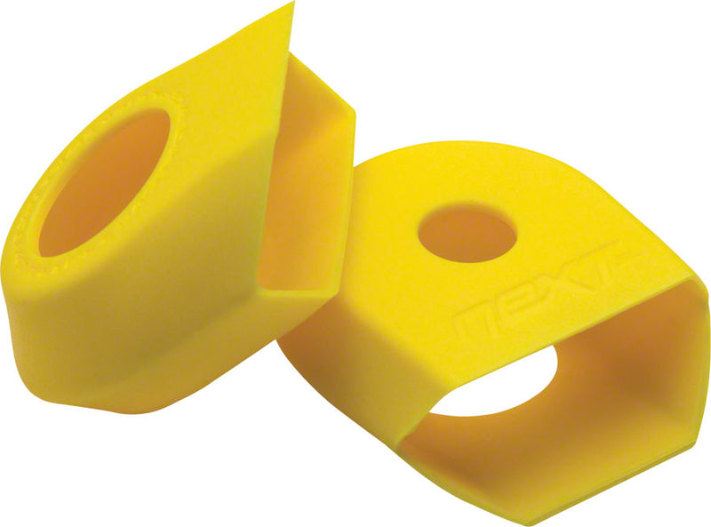 Load image into Gallery viewer, RaceFace Crank Boots: For Next SL G4 Cranks 2-Pack Yellow

