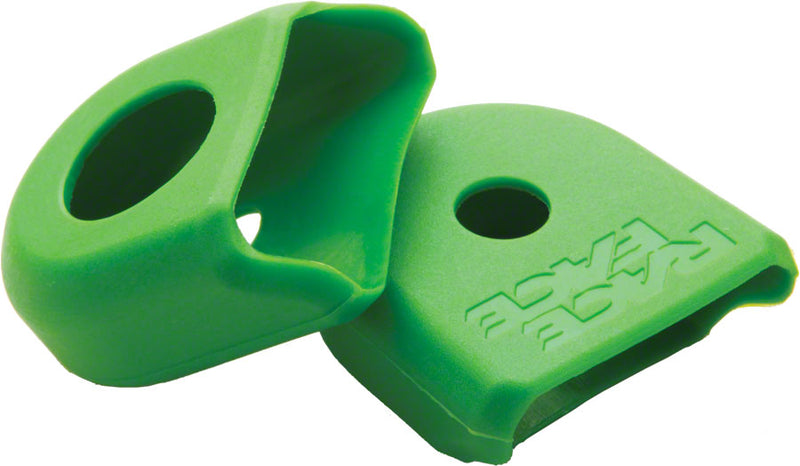 Load image into Gallery viewer, RaceFace Crank Boots: For Carbon Cranks 2-Pack Green
