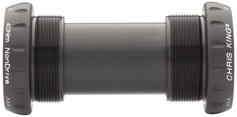 Load image into Gallery viewer, Chris King ThreadFit 24 Bottom Bracket Fit Kit 4 - English For Shimano Hollowtech II Matte Jet
