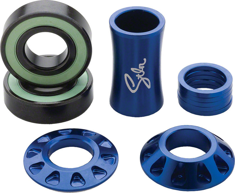 Load image into Gallery viewer, Stolen Revolver 19mm Mid Bottom Bracket Dark Blue
