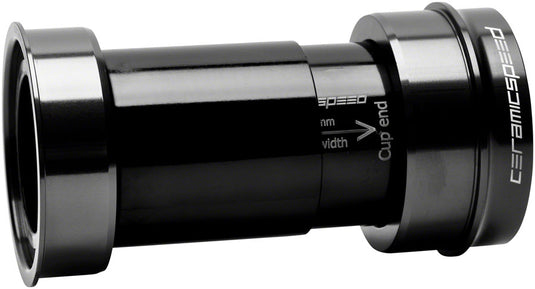 CeramicSpeed PF30A Road Bottom Bracket - DUB Road Spindle Black
