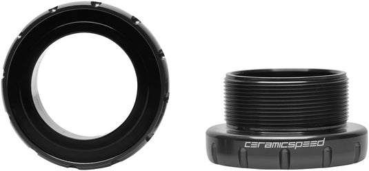 CeramicSpeed Italian Road Bottom Bracket - DUB Road Spindle Black