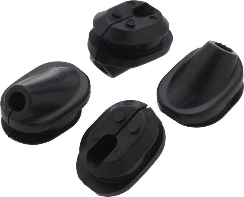 Load image into Gallery viewer, Shimano GM02 Di2 E-Tube Frame Grommets (7mm x 8mm oval) 4 pcs
