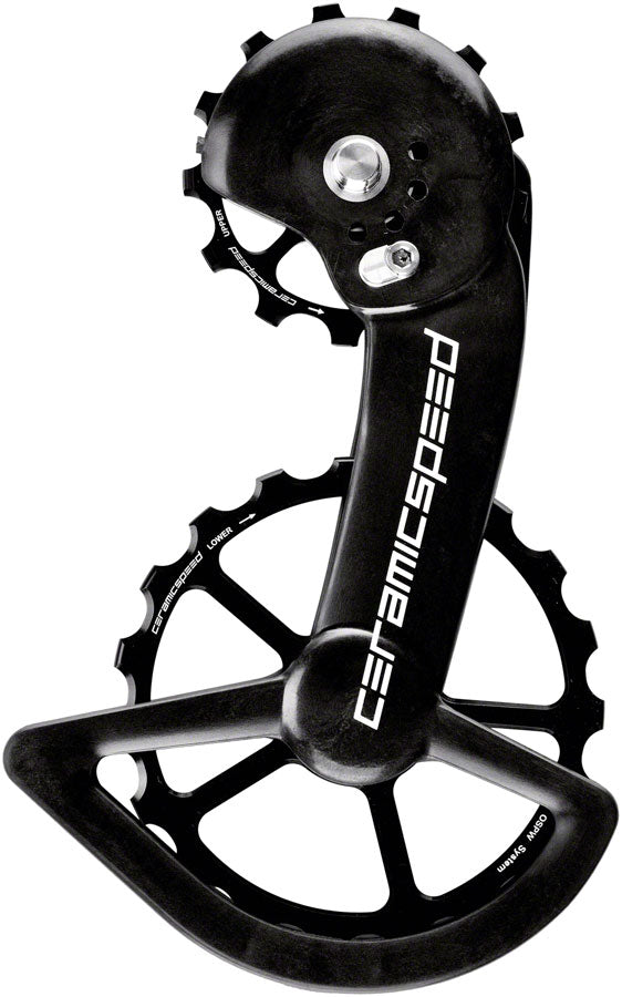 Load image into Gallery viewer, CeramicSpeed OSPW X Pulley Wheel System Shimano GRX RX820 2x12 - Coated Races Aluminum Pulley Carbon Cage BLK
