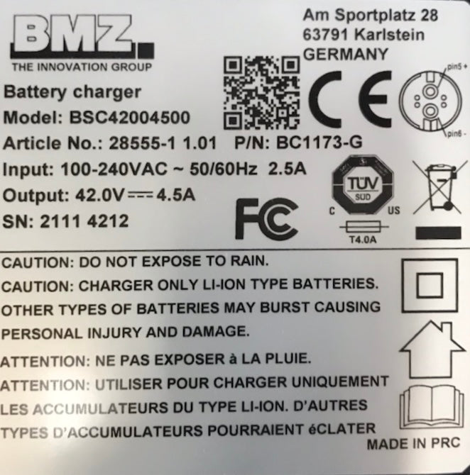 Load image into Gallery viewer, Norco BMZ Charger - 21-23
