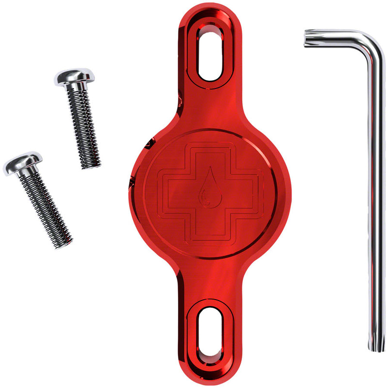 Load image into Gallery viewer, Muc-Off Secure Tag Holder 2.0 - Red
