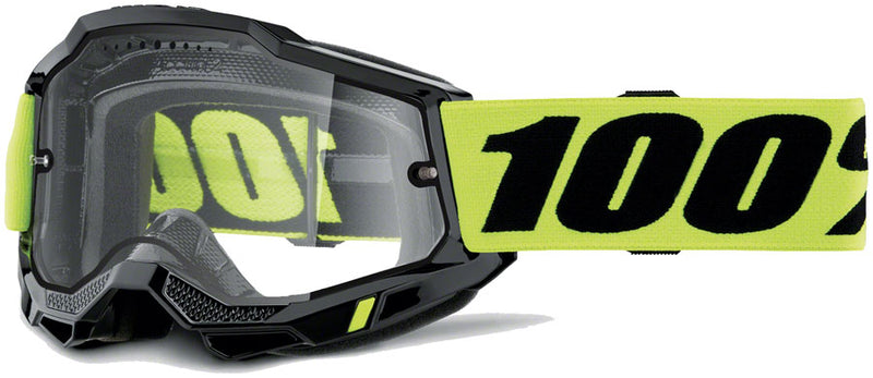 Load image into Gallery viewer, 100% Accuri 2 Enduro MTB Goggles - Neon/Clear
