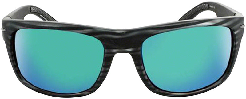 Load image into Gallery viewer, ONE Timberline Polarized Sunglasses Matte Driftwood Gray Polarized Smoke Green Mirror Lens
