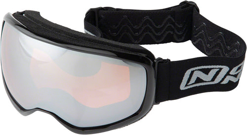 Optic Nerve Snoasis Goggles - BLK High Contrast Orange Lens Silver Mirror