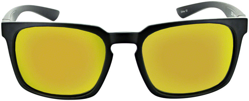 Load image into Gallery viewer, ONE by Optic Nerve Boiler Sunglasses - Matte BLK Polarized Smoke Lens Red Mirror
