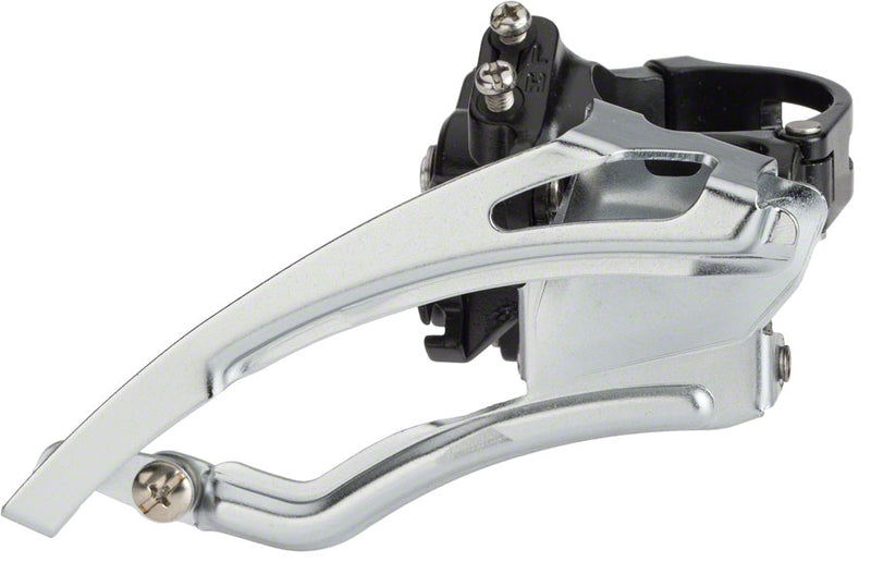 Load image into Gallery viewer, microSHIFT MarvoLT Front Derailleur - 9-Speed Double 42t Max High-Mount Band Clamp Shimano Compatible
