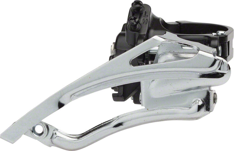 Load image into Gallery viewer, microSHIFT Mezzo Front Derailleur - 8-Speed Triple 42/32/22t Band Clamp Shimano Compatible
