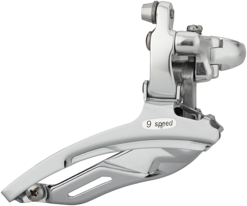 Load image into Gallery viewer, microSHIFT R539 Front Derailleur 9-Speed Triple 52/42/30 28.6/31.8 Band Clamp Shimano Compatible
