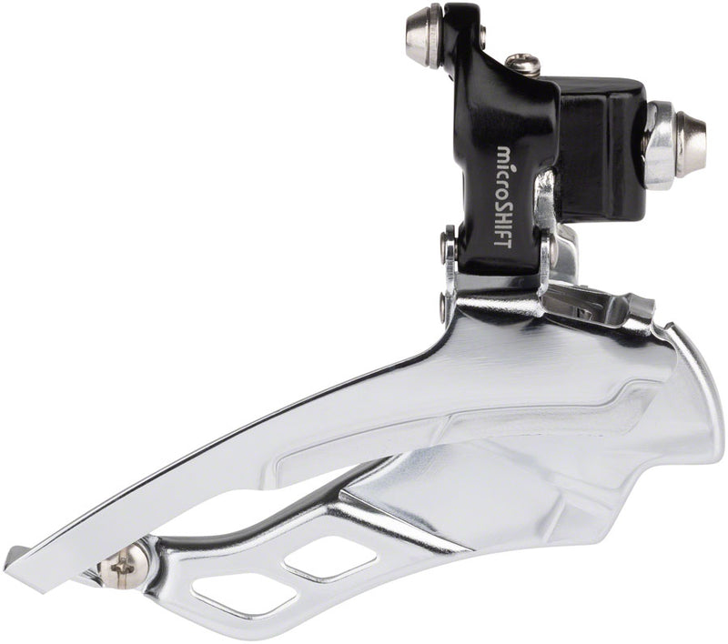 Load image into Gallery viewer, microSHIFT R10 Front Derailleur - 10-Speed Triple 50/39/30t Braze-On Shimano Compatible BLK
