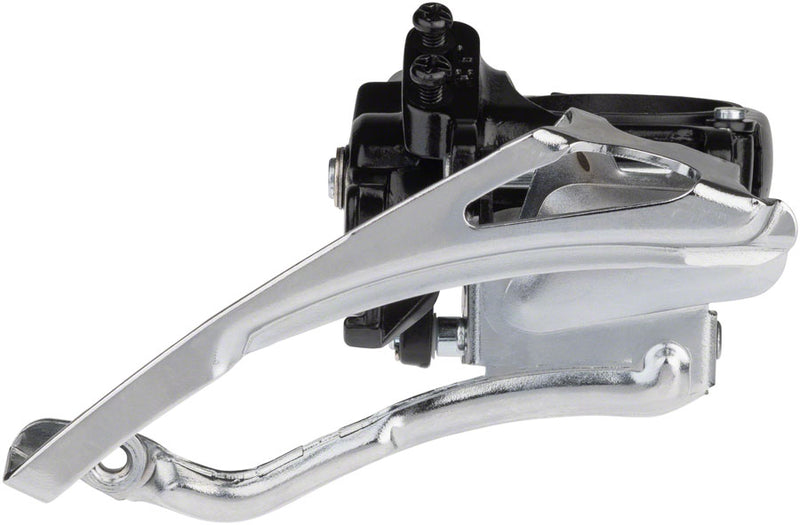 Load image into Gallery viewer, microSHIFT Mezzo Trekking Front Derailleur - 7/8-Speed Triple 48/38/28t Band Clamp Shimano Compatible
