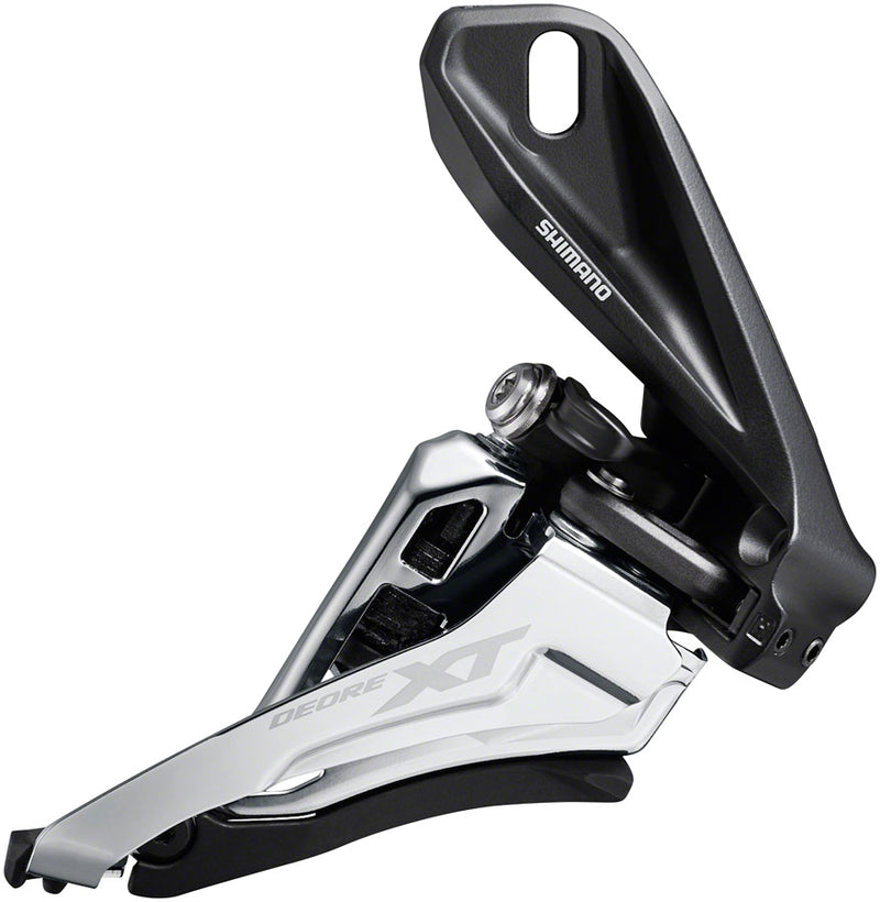 Load image into Gallery viewer, Shimano XT FD-M8100-D Front Derailleur - 2x12 High-Direct Mount Front Side-Swing BLK
