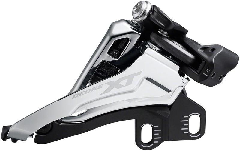 Load image into Gallery viewer, Shimano XT FD-M8100-E Front Derailleur - 2x12 E2-Direct Mount Front Side-Swing BLK
