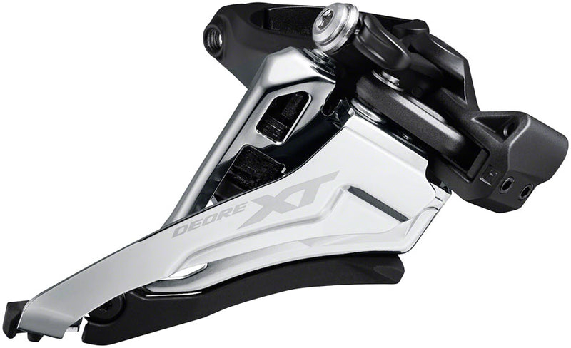 Load image into Gallery viewer, Shimano XT FD-M8100-M Front Derailleur - 2x12 34.9/31.8/28.6 Clamp Front Side-Swing BLK
