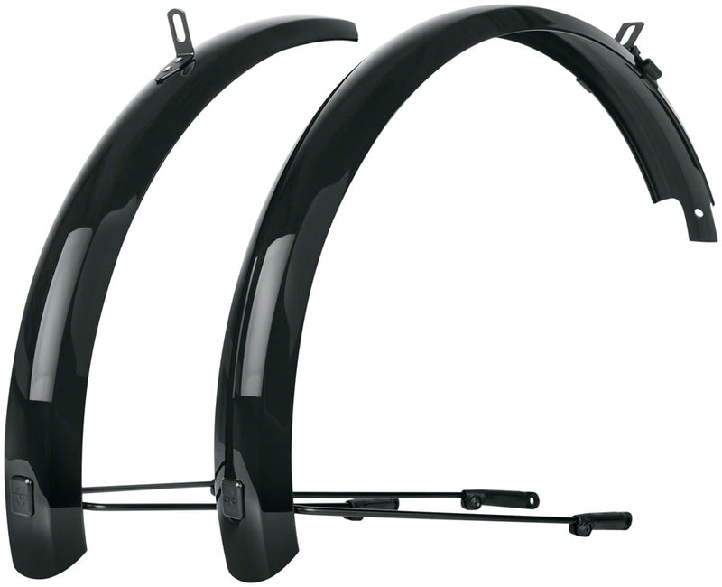 Load image into Gallery viewer, SKS B53 Bluemels Full Coverage Fender Set - 53mm 20 x 1-1.9" Black

