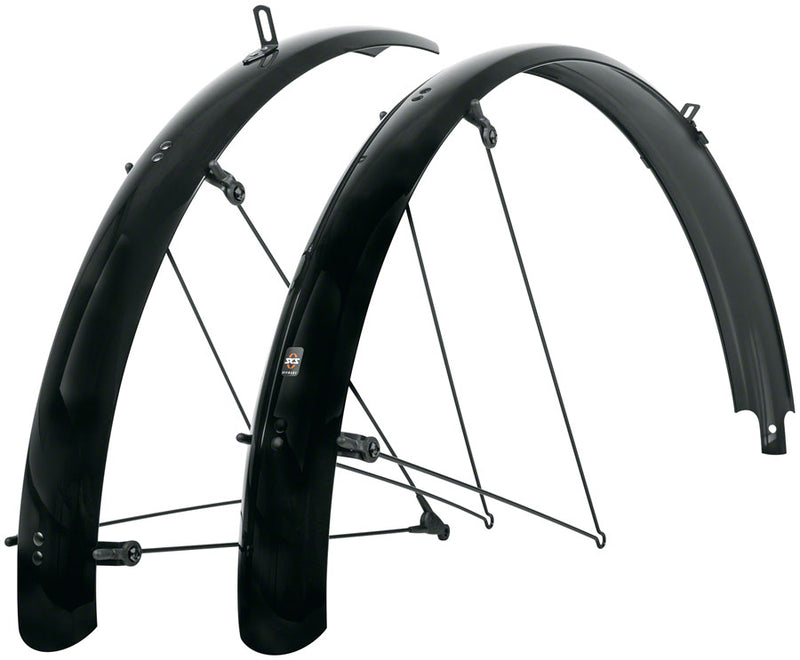 Load image into Gallery viewer, SKS B60 Bluemels Full Coverage Fender Set - 60mm 26 x 1.6-2.1" Black
