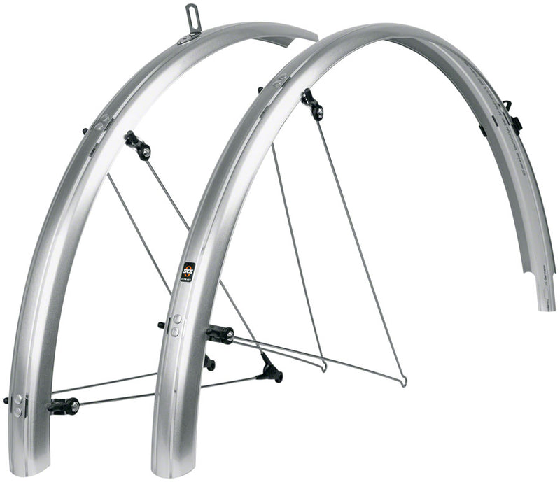 Load image into Gallery viewer, SKS B35 Bluemels Full Coverage Fender Set - 35mm 700 x 20-28 Silver
