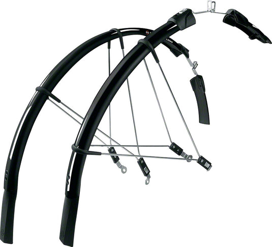 SKS Raceblade Long Fender Set 700 x 18-25: Black