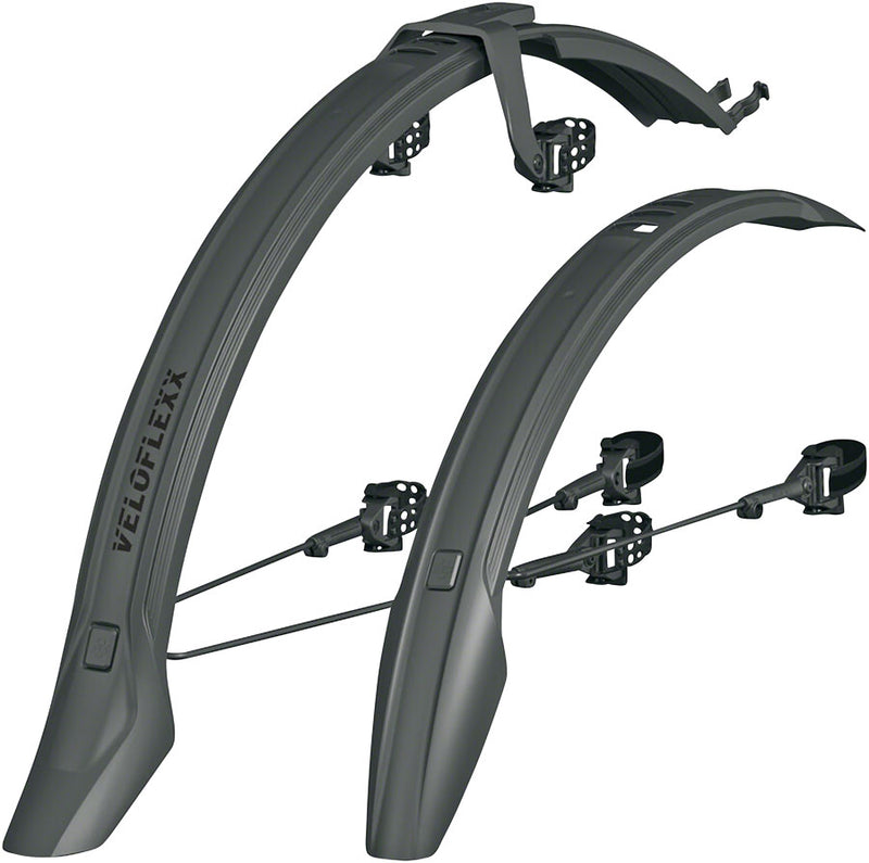 Load image into Gallery viewer, SKS Veloflexx 55 Clip-On Fender Set - 700/26x52 Black
