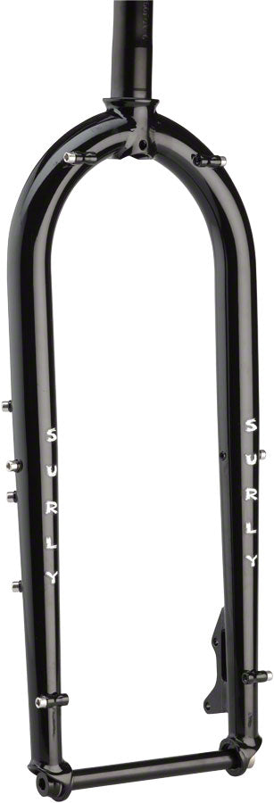Load image into Gallery viewer, Surly Ice Cream Truck Fork - 26" 15x150mm Thru-Axle 1-1/8" Straight Steerer Steel BLK
