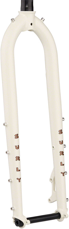 Load image into Gallery viewer, Surly Dinner Fork - 27.5" 15x110mm Thru-Axle 1-1/8" Straight Steerer 485mm Axle To Crown Steel Snow Mold
