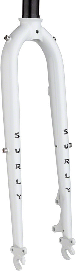 Load image into Gallery viewer, Surly Preamble 650b Fork 9x100mm QR 1-1/8" Straight Steerer Steel Thorfrost White
