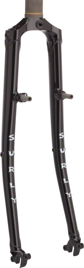 Load image into Gallery viewer, Surly Long Haul Trucker Fork 26" 400mm w/ Logo Crown Blacktacular
