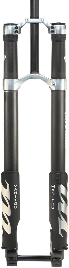 Load image into Gallery viewer, Manitou Dorado Pro Suspension Fork - 29&quot; 203 mm 20 x 110 mm 57 mm Offset Straight Steerer BLK/Carbon Gen 2
