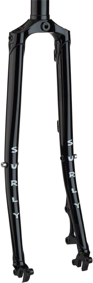 Load image into Gallery viewer, Surly Straggler Fork - 650b QRx100mm 1-1/8" Straight Steerer 380mm Axle To Crown Steel BLK
