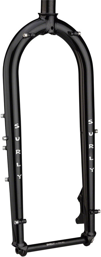 Load image into Gallery viewer, Surly Wednesday 26" 150x15 Thru Axle Fork 1-1/8" Straight Steerer Black
