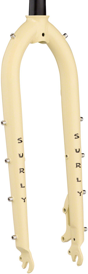 Load image into Gallery viewer, Surly Cocktail Fork - 27.5" QRx100mm 1-1/8" Straight Steerer 420mm Axle To Crown Steel Whipped Butter
