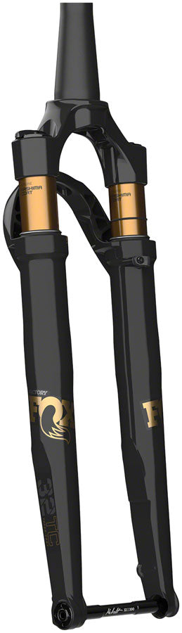 Load image into Gallery viewer, FOX 32 Taper-Cast Factory Suspension Fork - 700c 40 mm 12 x 100 mm Kabolt 45mm Offset GRIP SL Damper 3-Position Shiny BLK

