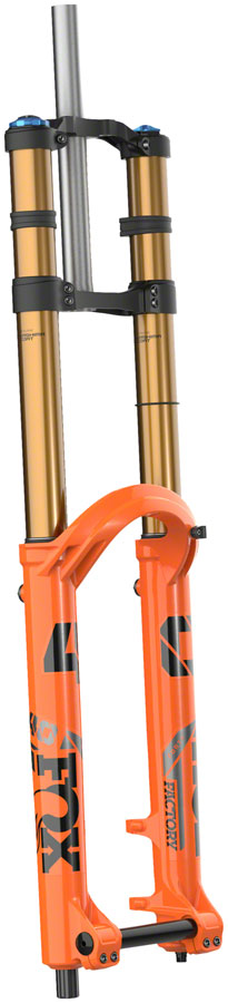 Load image into Gallery viewer, FOX 40 Factory Suspension Fork - 29" 203 mm 20TA x 110 mm 52mm Offset GRIP X2 Damper Shiny Orange
